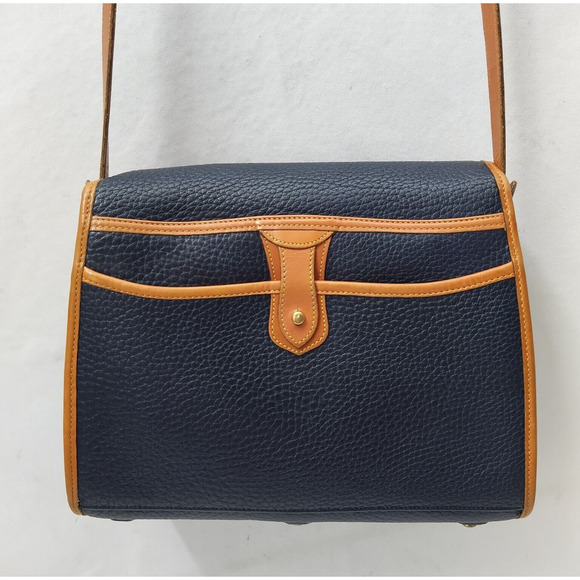 Dooney & Bourke Black Pebbled Leather Crossbody Bag - Vintage Made in USA - Picture 16 of 16